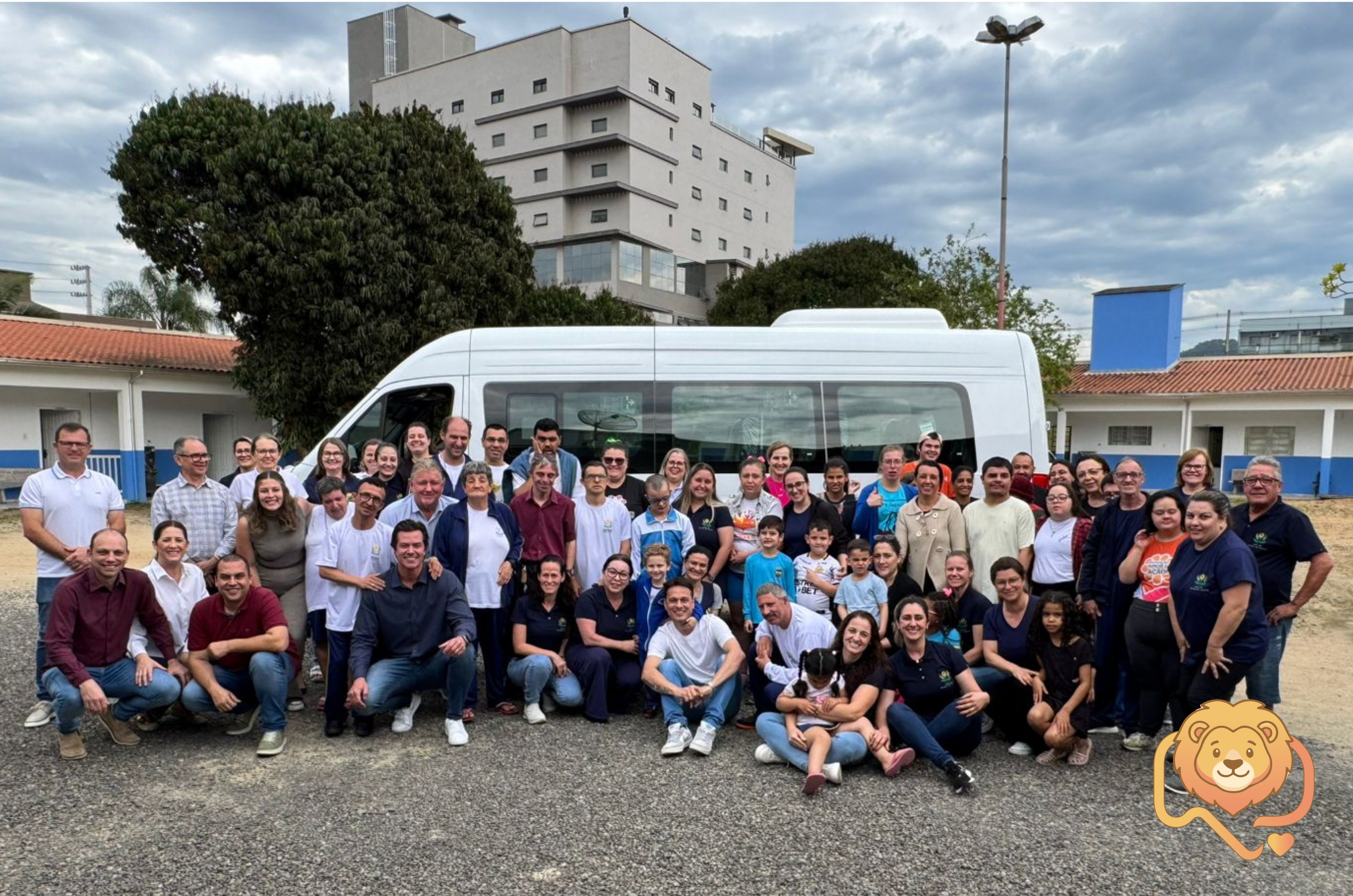 Leão do Bem: imposto vira tratamento para alunos na APAE de Braço do Norte