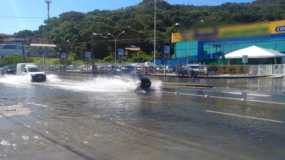 Maré alta pode causar alagamentos no Litoral de SC