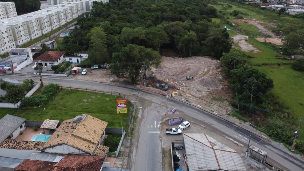 Nova rotatória em Forquilhas avança e promete melhorar trânsito em São José