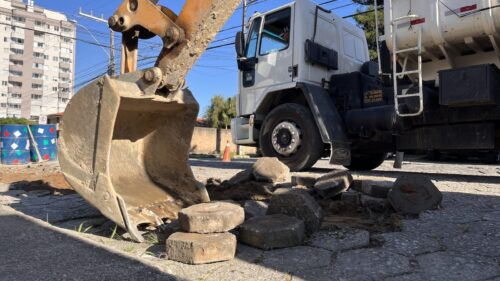 Obras em São José prometem acabar com alagamentos históricos