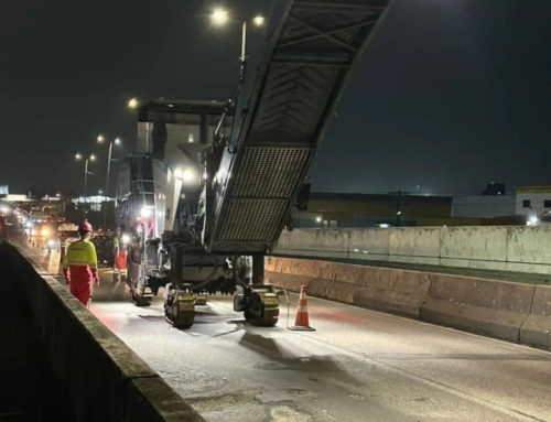 Obras na BR-101 em Palhoça mudam trânsito e fecham saída