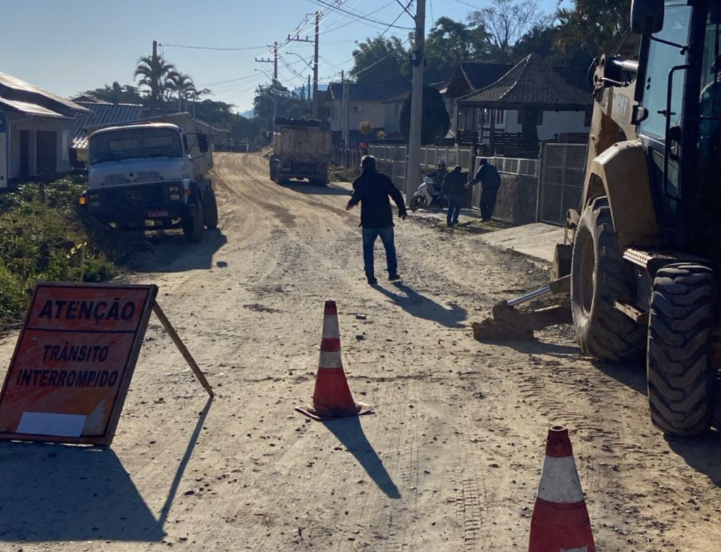 Rua entre Mato Alto e Congonhas em Tubarão será interditada nesta segunda