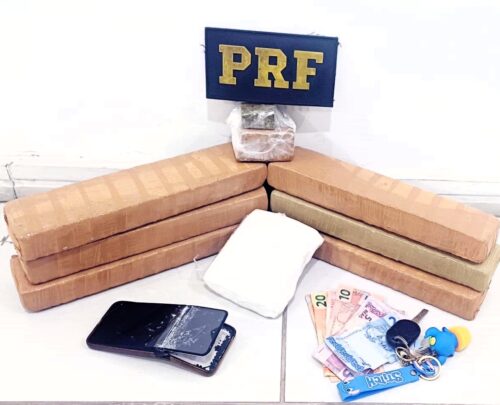 PRF prende homem com drogas na BR-101 em Imbituba