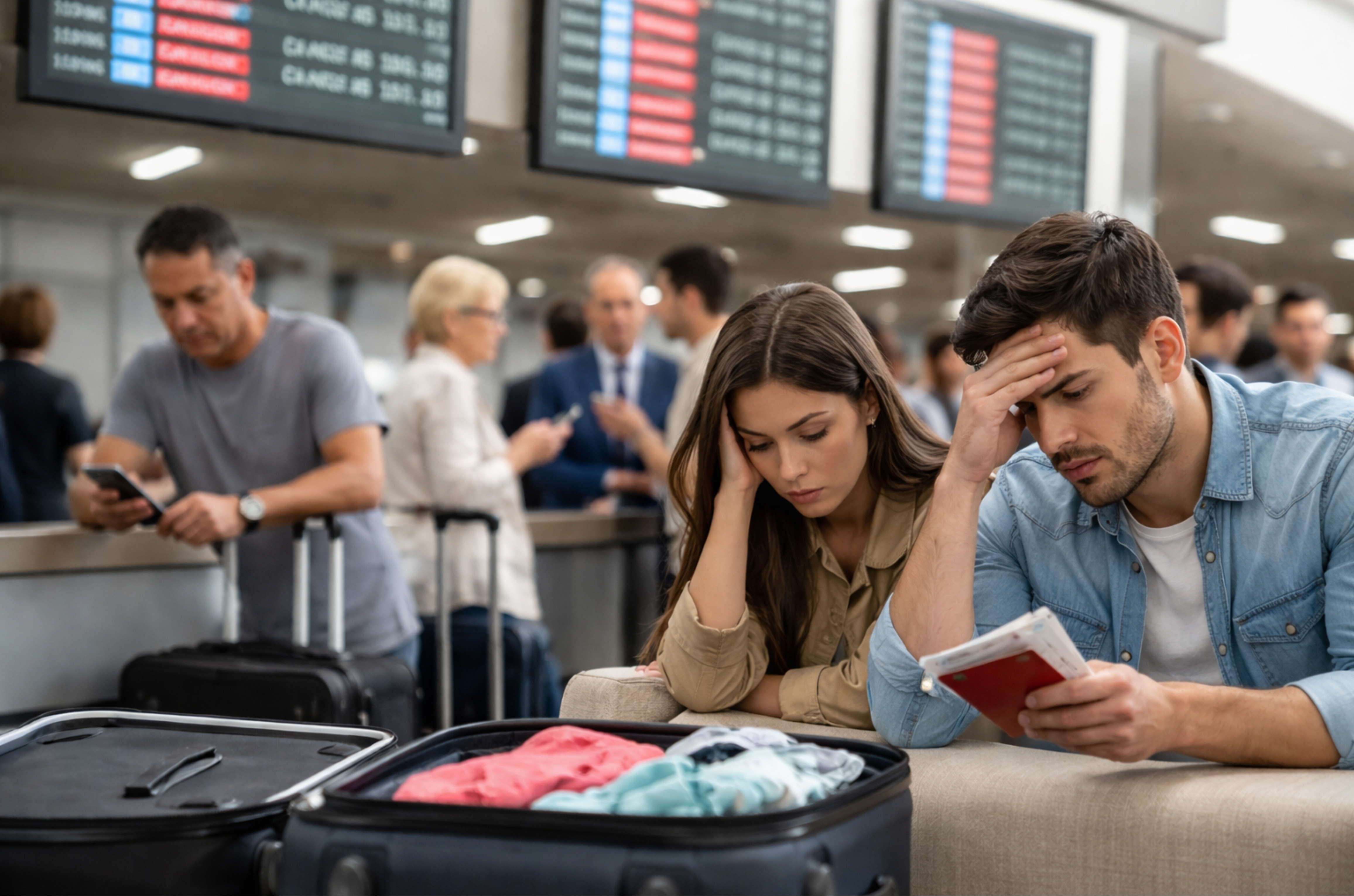 Passageiros no Brasil lideram insatisfação com companhias aéreas