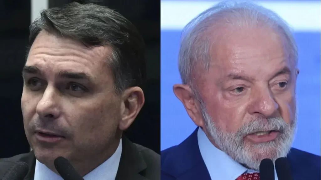 Pesquisa mostra empate técnico entre Lula e Flávio Bolsonaro