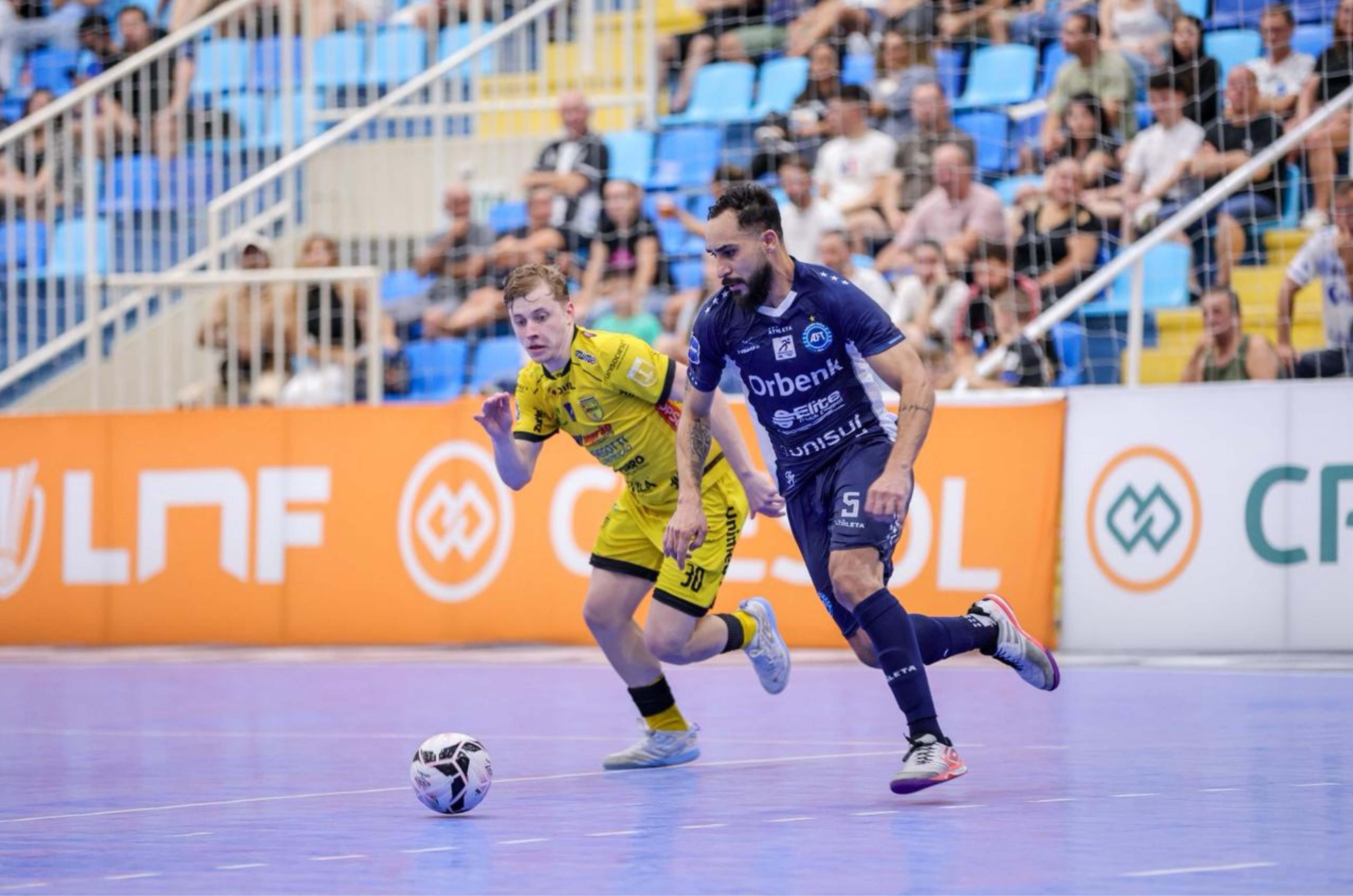 Tubarão Futsal x Jaraguá hoje: clássico na Série Ouro promete Arena cheia