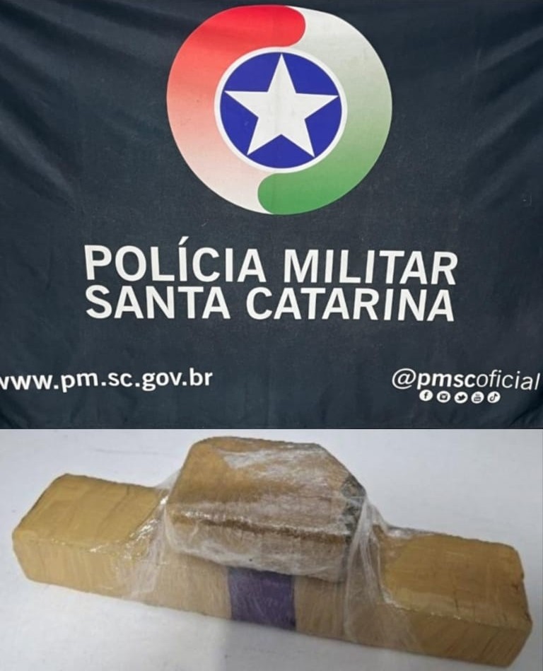 Entrega de maconha em estabelecimento comercial de Itajaí resulta na apreensão mais de 11kg de droga