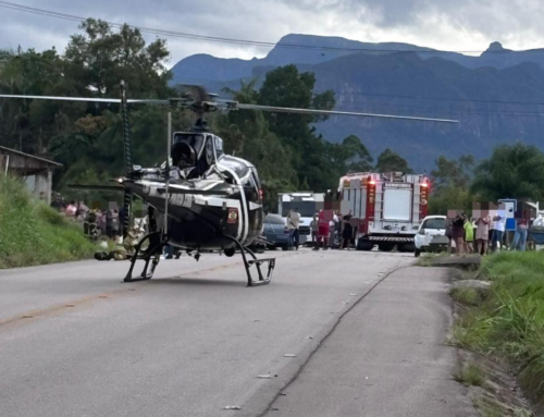 Trabalhador cai de telhado e fica inconsciente em Morro da Fumaça