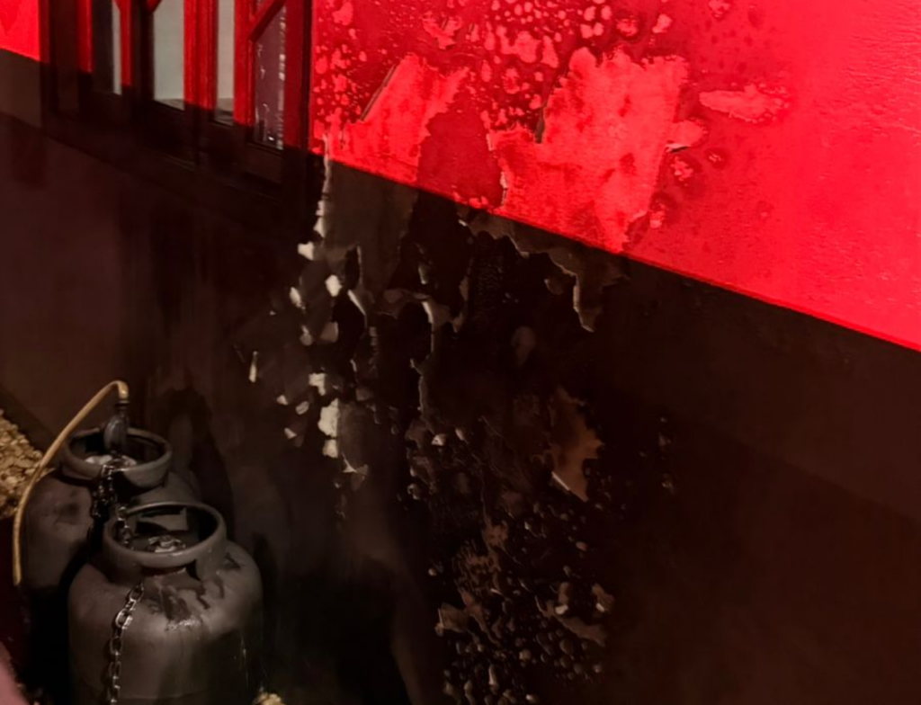 Incêndio em botijão de gás mobiliza bombeiros em Botuverá