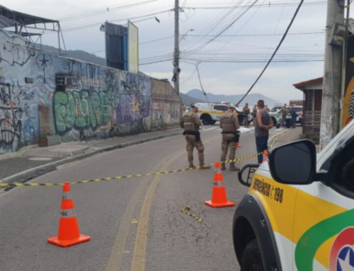 Homem morre após descarga elétrica com caminhão em SC