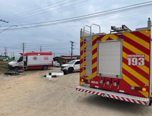 Motociclista morre em colisão com carro na SC-108 em Orleans
