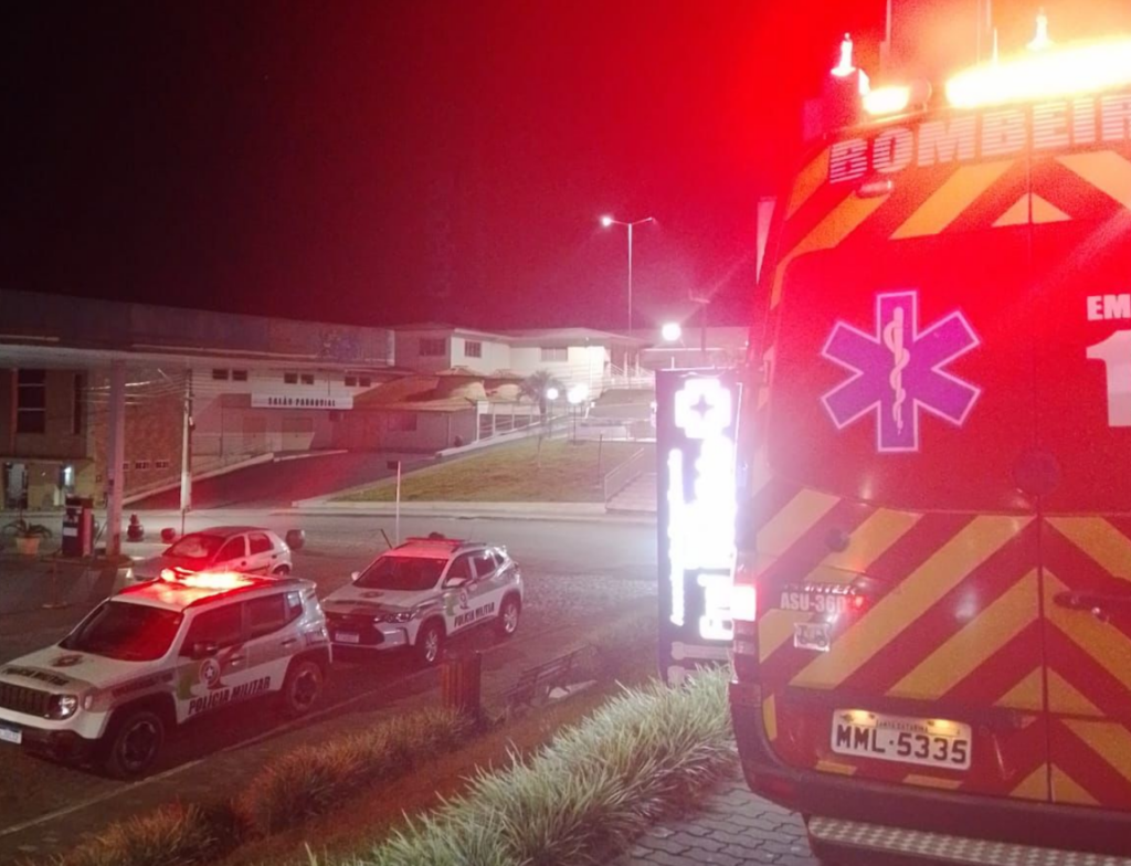 Policial militar e suspeito ficam feridos durante ocorrência em SC