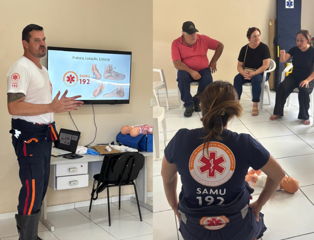 SAMU capacita profissionais de abrigo em Turvo para emergências