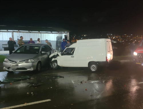 Acidente entre três veículos deixa um ferido em Lages