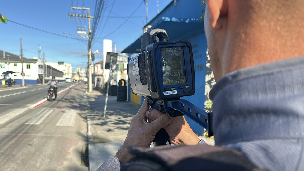 Fiscalização de veículos autopropelidos com radar portátil começa nesta sexta-feira em Itajaí