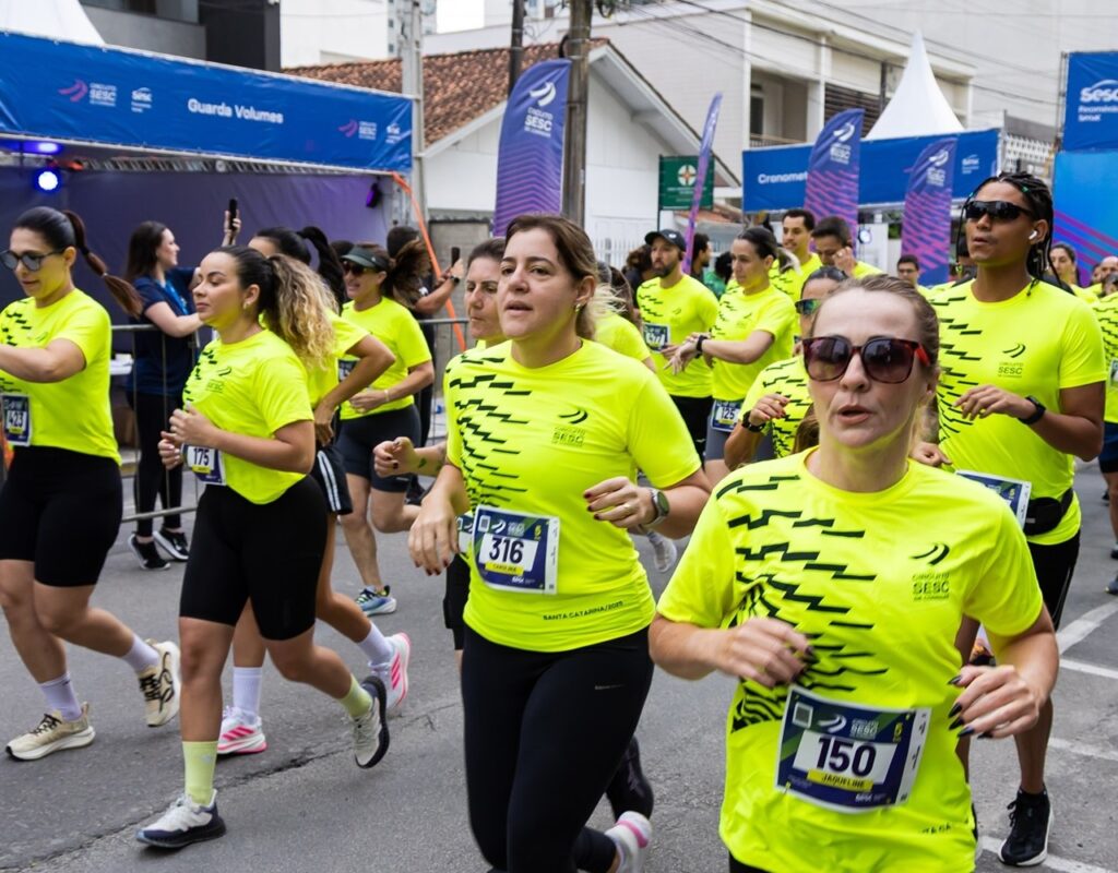 Últimos dias de inscrições para o Circuito Sesc de Corridas em Tubarão