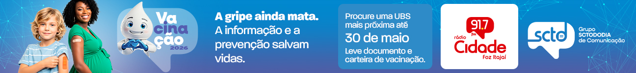 VACINAÇÃO REGIÃO FOZ ITAJAÍ