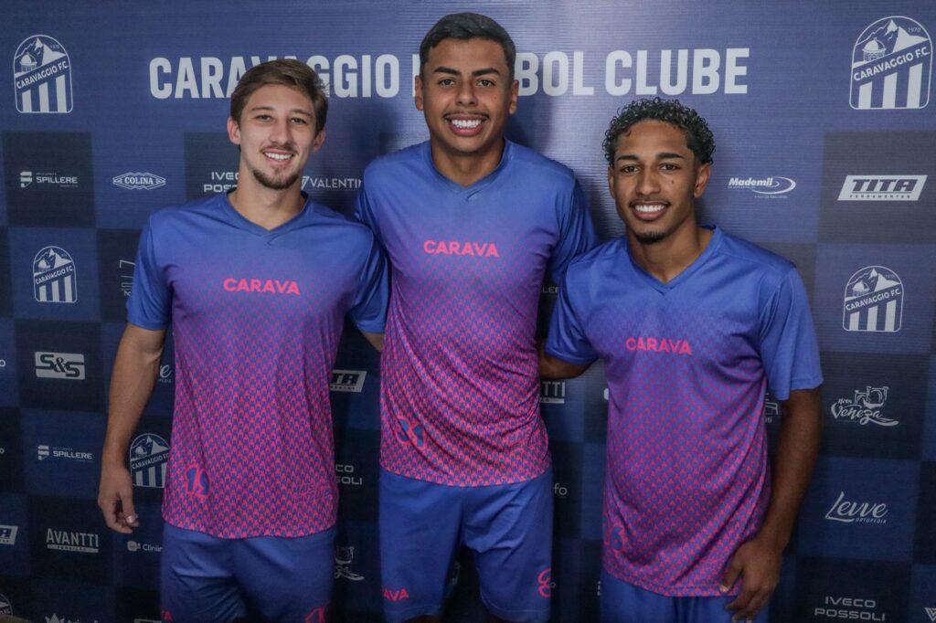 Caravaggio repatria trio campeão paulista para Série B do Catarinense