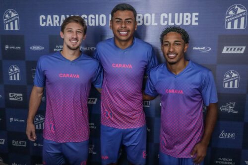 Caravaggio repatria trio campeão paulista para Série B do Catarinense