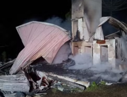 Chalé de luxo é destruído por incêndio durante hospedagem na Serra de SC