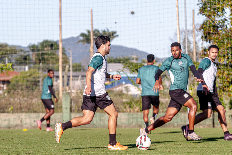 Figueirense intensifica preparação antes de duelo decisivo contra o Paysandu - Foto: Divulgação/Eduardo Pauli/FFC