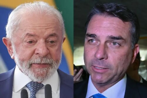Lula e Flávio Bolsonaro empatam em nova pesquisa Quaest