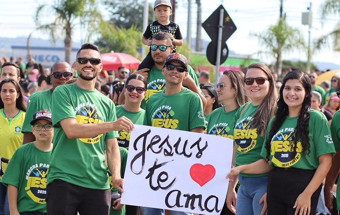 Marcha para Jesus deve reunir multidão em Palhoça