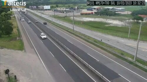 Motoristas enfrentam obras e risco de filas na BR-101 em SC nesta noite