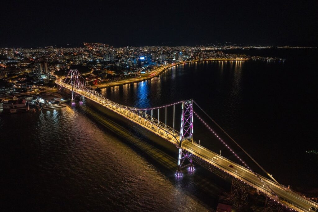 Ponte Hercílio Luz terá festa histórica de 100 anos em Florianópolis