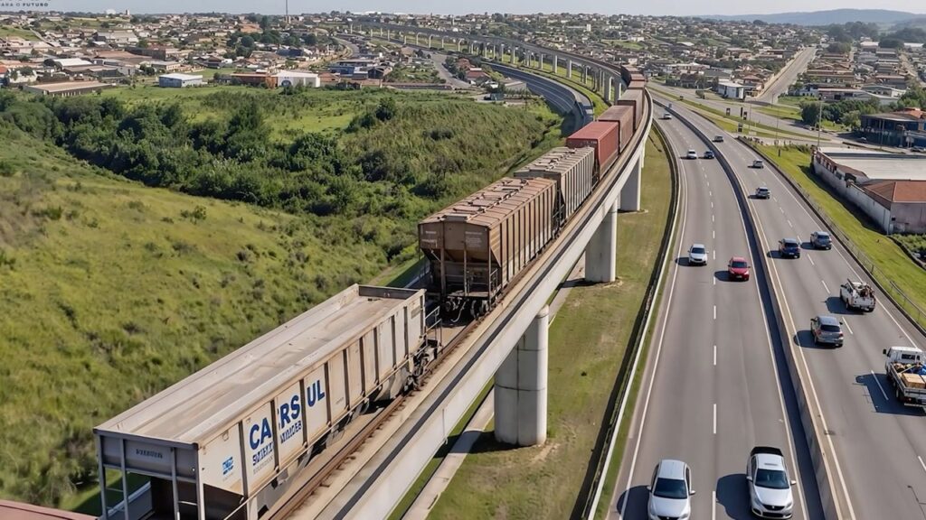 Começam os levantamentos técnicos de projeto para elevação de ferrovia em Criciúma