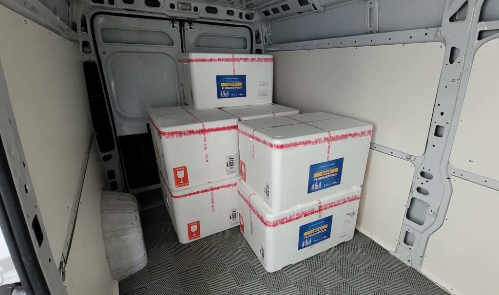 SC recebe mais 328 mil doses da vacina da gripe antes do inverno