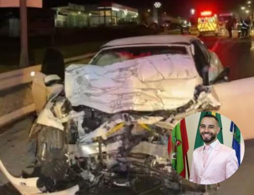 Vice-prefeito de Lages sofre grave acidente ao tentar fugir do Gaeco