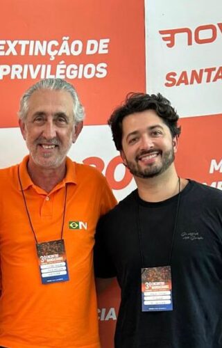 Kauê Locks assume presidência do Novo em Tubarão