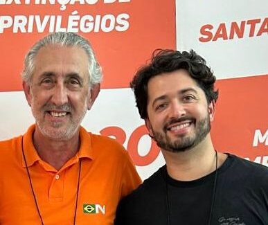 Kauê Locks assume presidência do Novo em Tubarão
