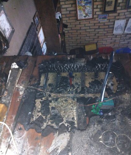 Bar de Criciúma suspende atividades temporariamente após incêndio