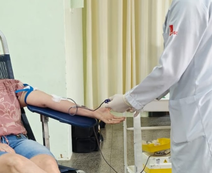Importância da doação de sangue é reforçada durante o Junho Vermelho
