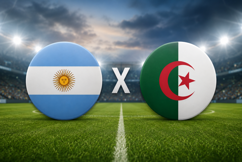 Argentina x Argélia na Copa do Mundo: veja onde assistir ao vivo e horário do jogo
