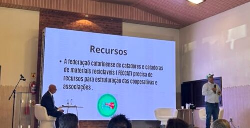 Audiência revela o papel essencial dos catadores na reciclagem em SC