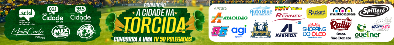 Banner Criciúma – A CIDADE NA TORCIDA