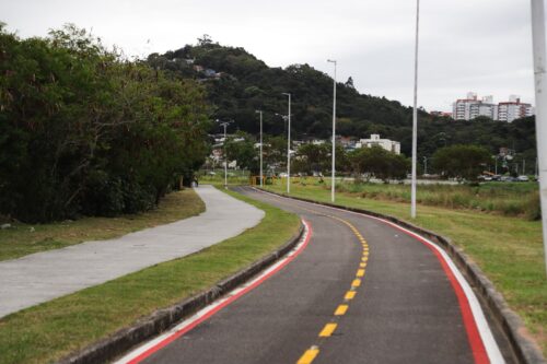 Ciclovia muito usada em Florianópolis é revitalizada; veja o que mudou
