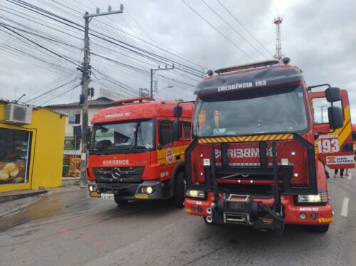 Incêndio atinge apartamento sobre confeitaria e mobiliza força-tarefa em Florianópolis