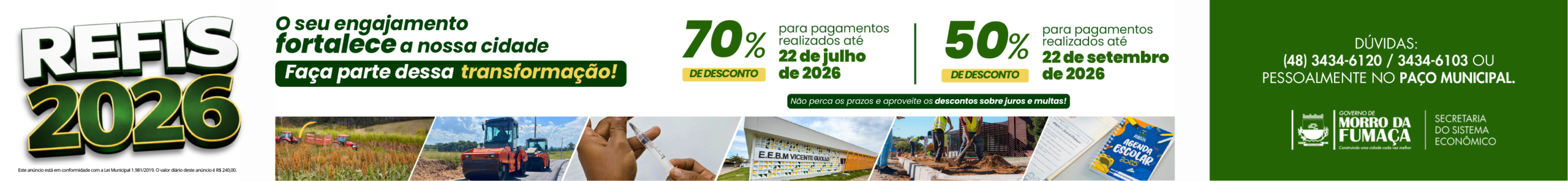 MATERIAL REF AF 248.2026 – PREF MORRO DA FUMAÇA