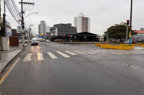 Mudança em rua movimentada altera trânsito a partir de segunda-feira em Itajaí