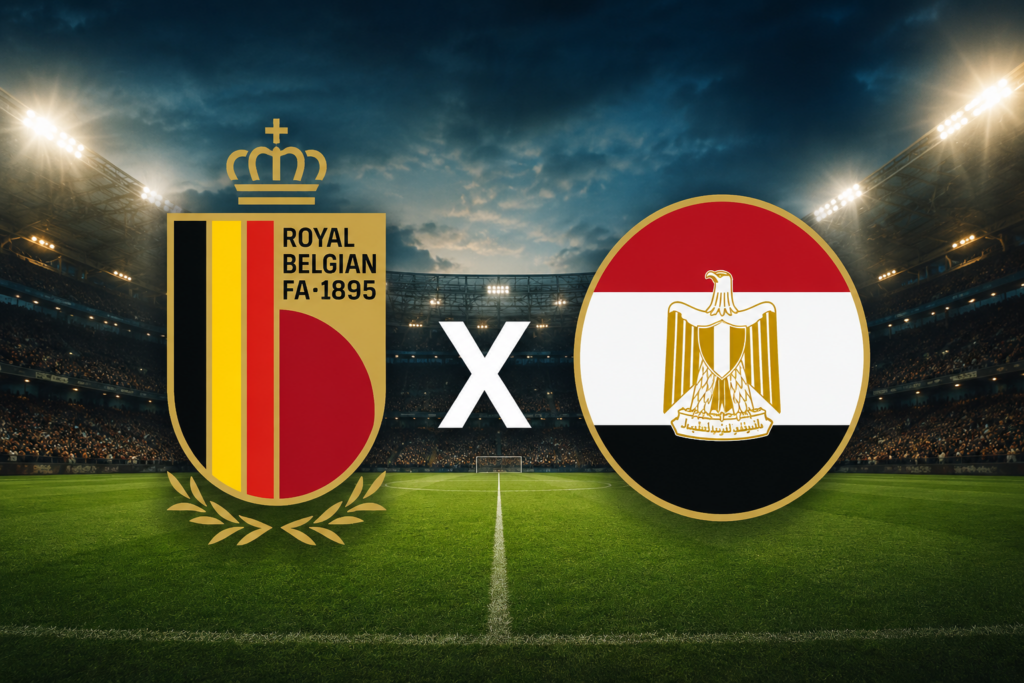 Onde assistir Bélgica x Egito ao vivo pela Copa do Mundo 2026 nesta segunda-feira