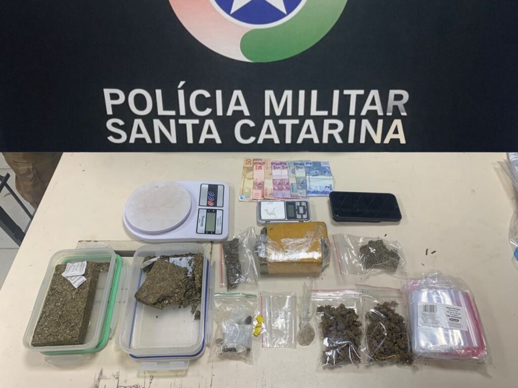 Polícia descobre esquema de tráfico e apreende drogas sintéticas em Florianópolis