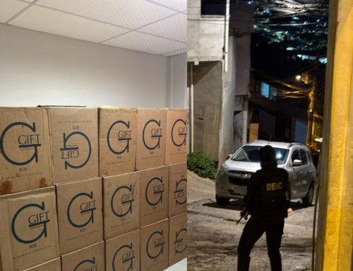 Polícia encontra carga milionária de cigarros contrabandeados e prende suspeito em Florianópolis