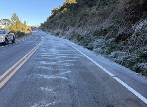Santa Catarina registra -8,2°C e amanhece com frio intenso; veja as menores temperaturas