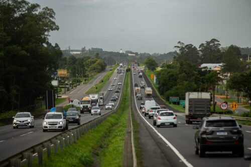 Vai pegar a BR-101 no feriadão? Mais de 630 mil veículos devem cruzar SC