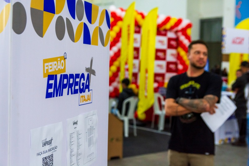 Mais de 800 vagas serão oferecidas em Feirão de Empregos em Itajaí