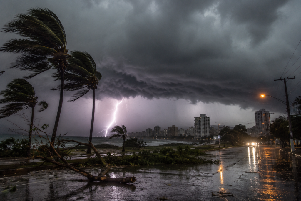 Alerta de temporais em SC: Defesa Civil prevê granizo, ventos fortes e alagamentos